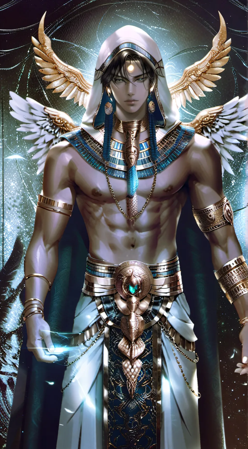 ai character: Anubis background