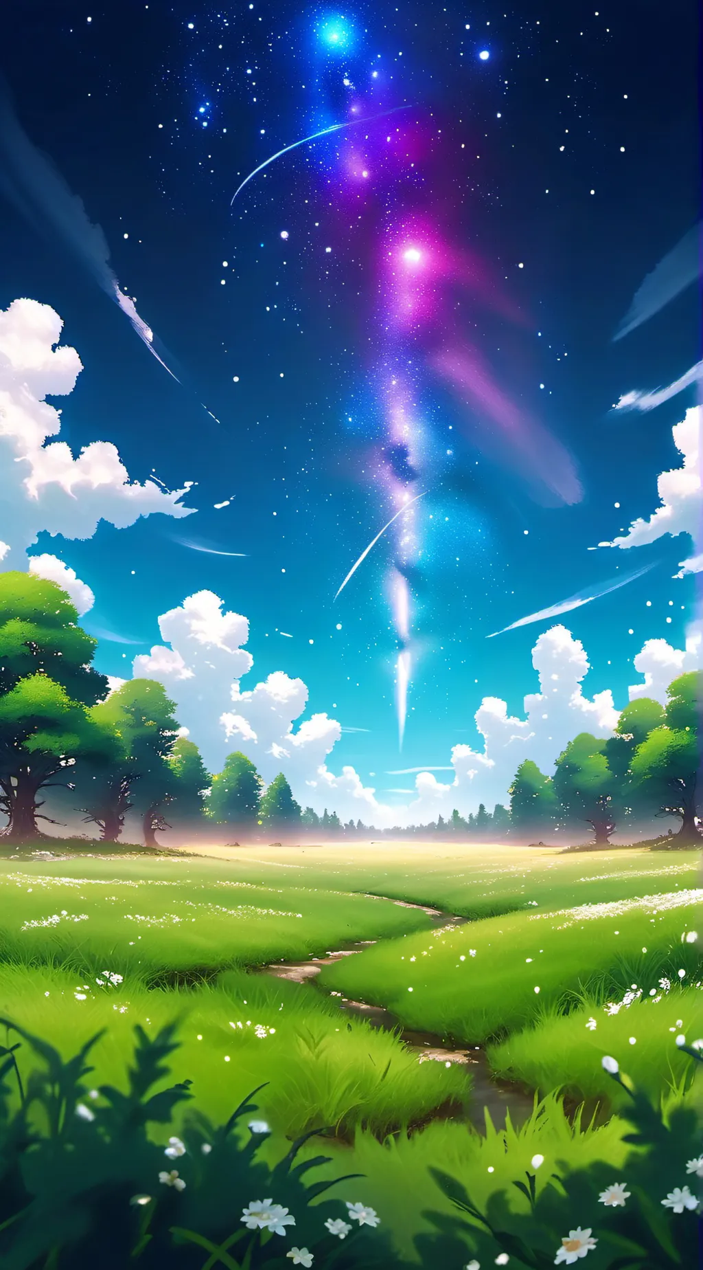 ai character: Grass 💀 background