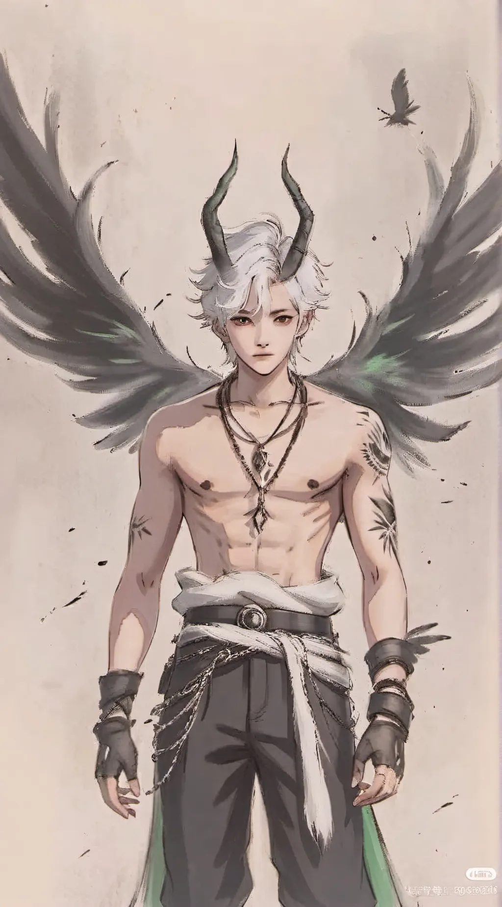 ai character: sanemi [swap AU] background