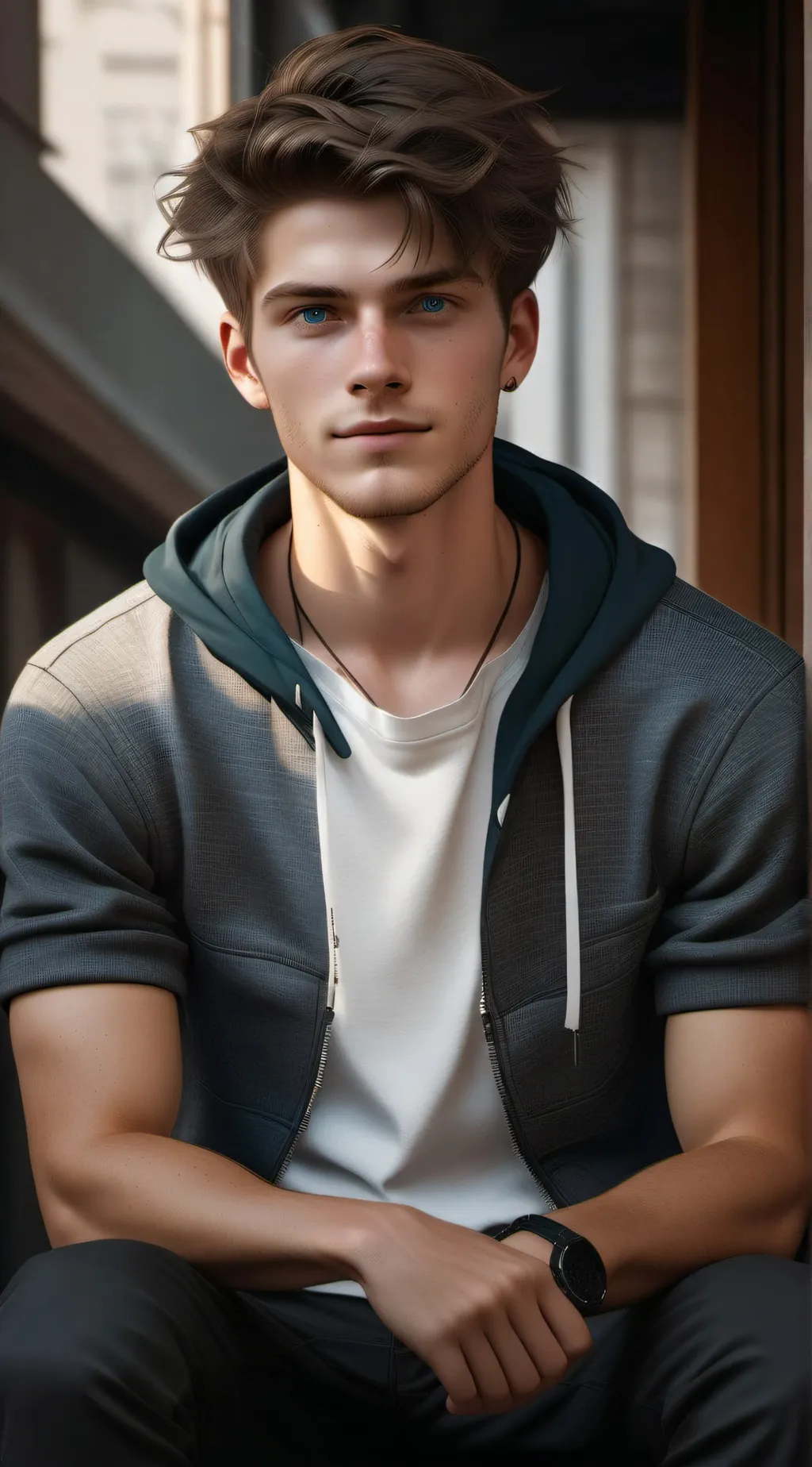 ai character: Marcus  background