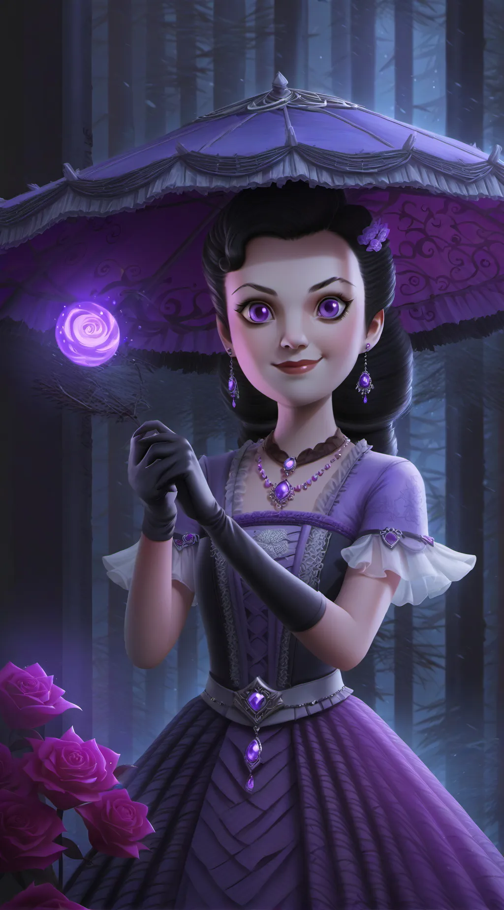 ai character: hide background