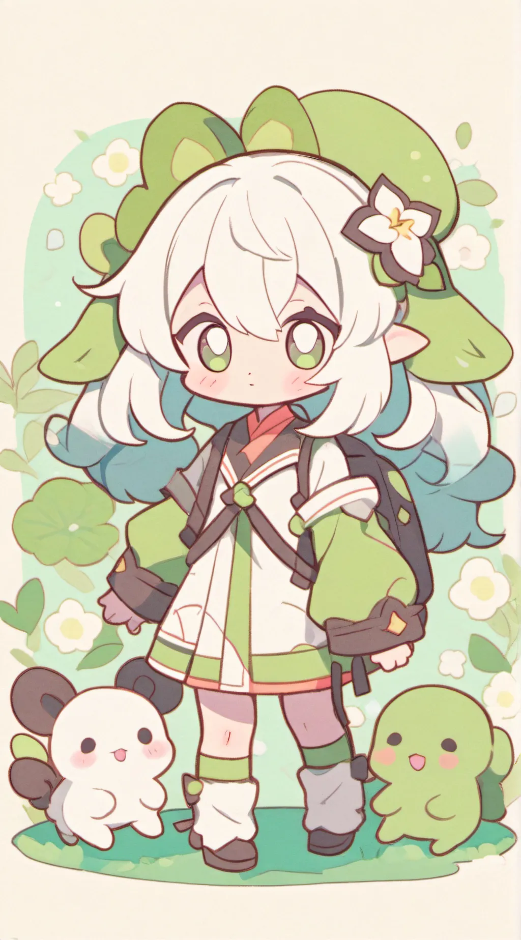 ai character: catnapXdogday background