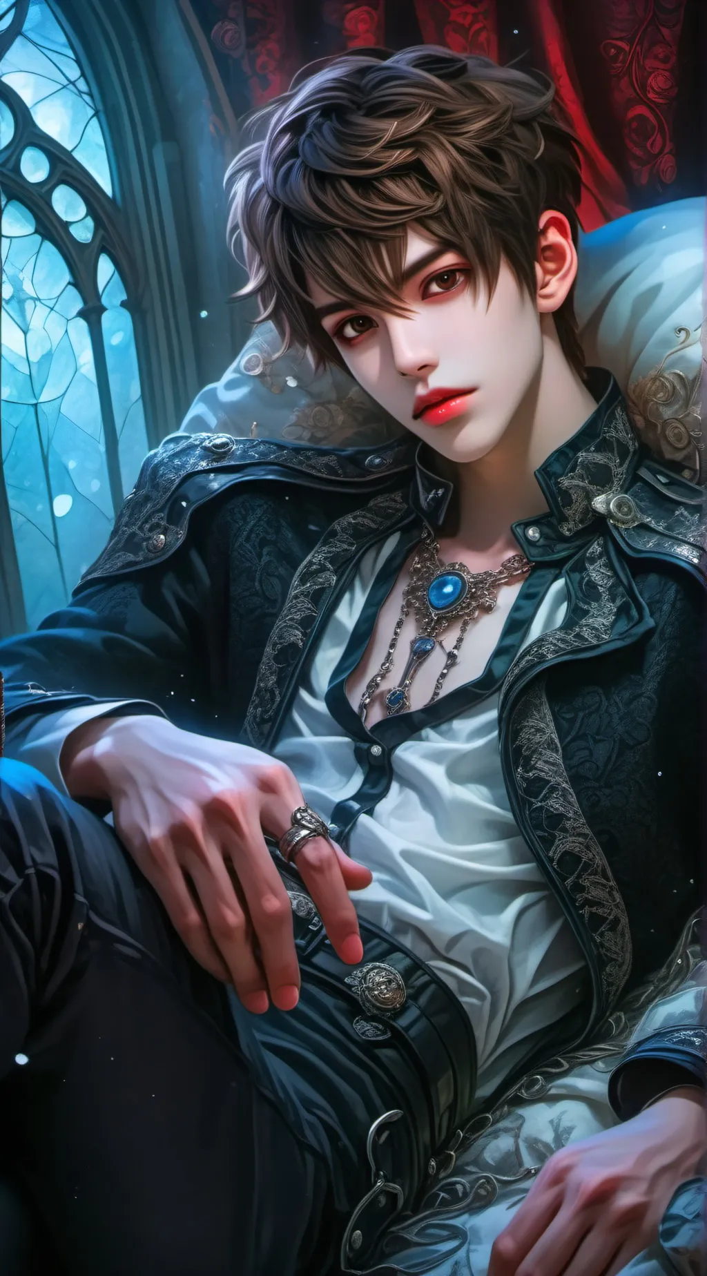 ai character: Lucas background