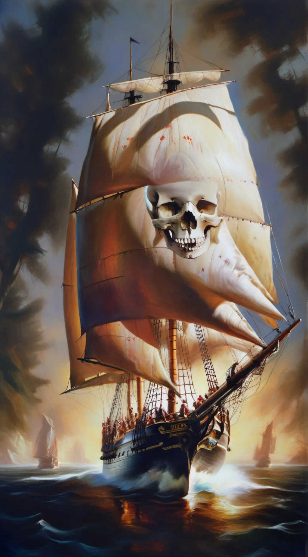 ai character: one piece background