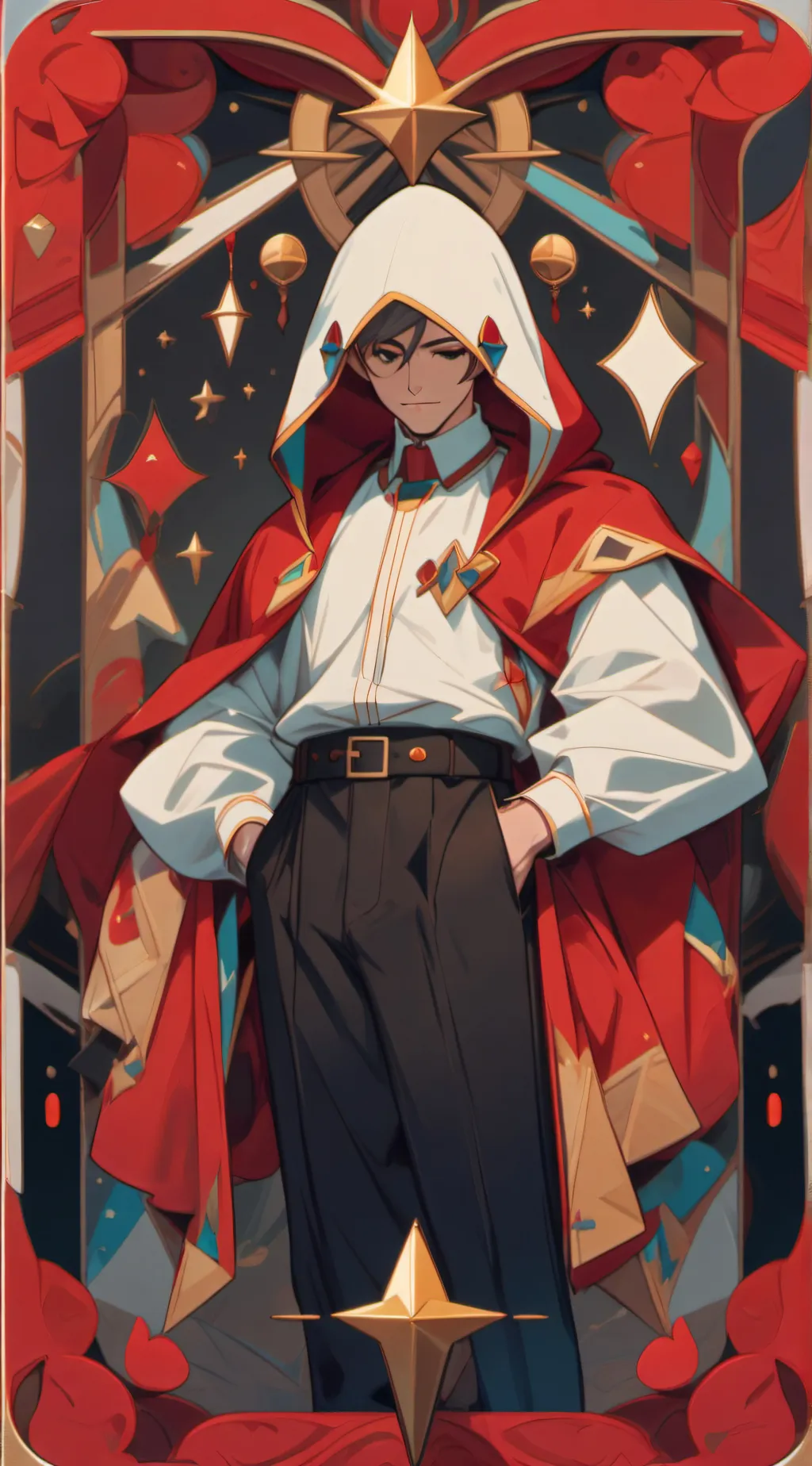 ai character: bong bong background