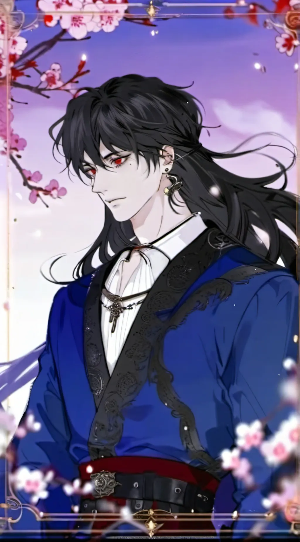 ai character: Theo background