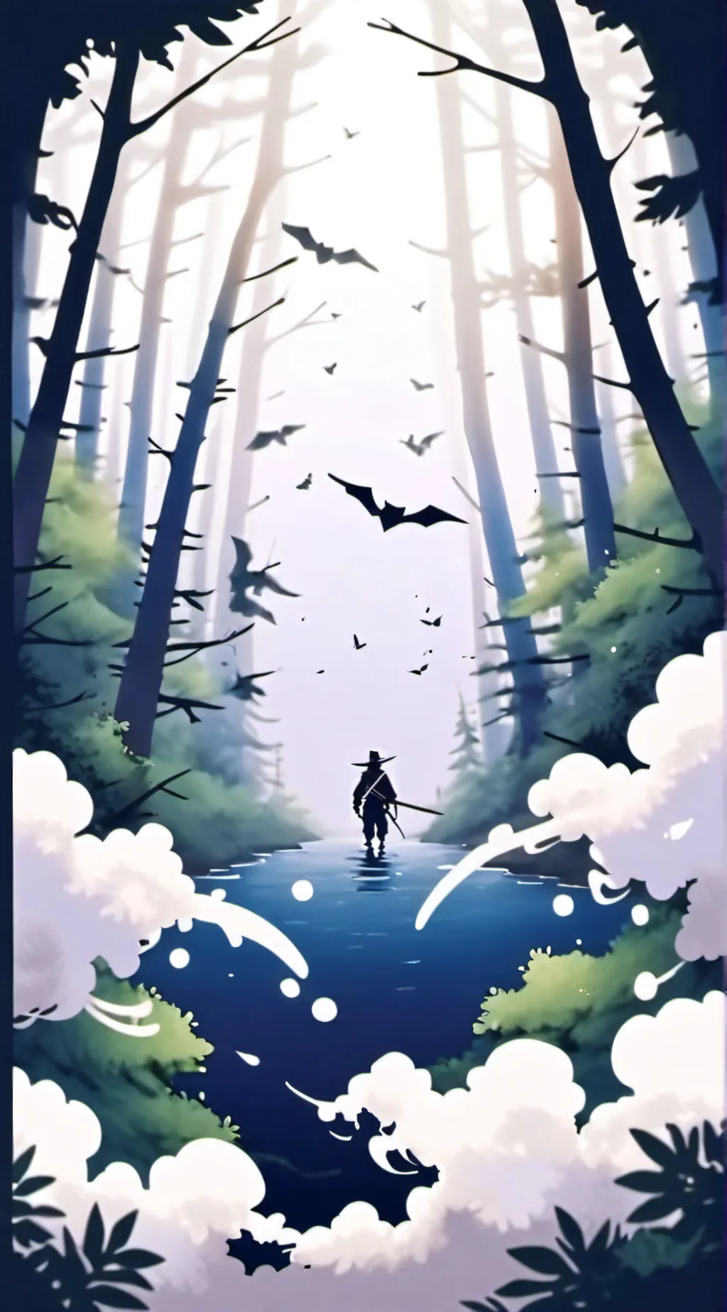 ai character: murder drones background