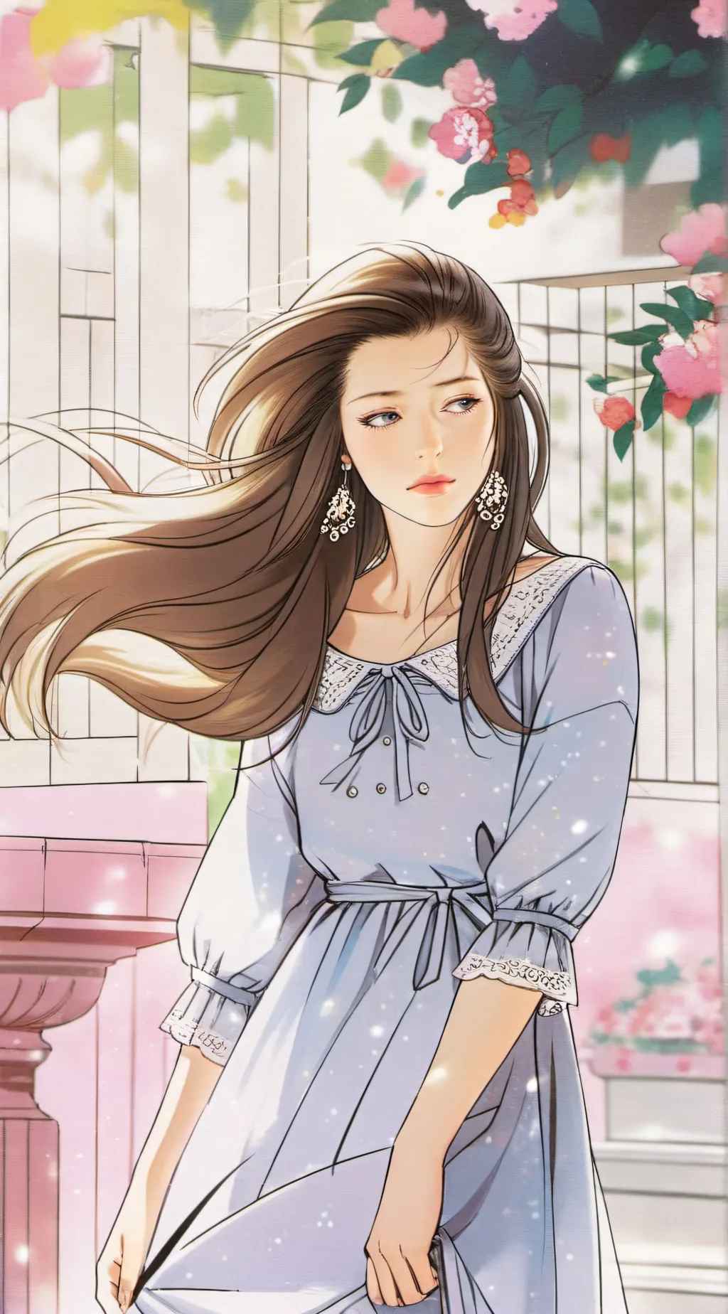 ai character: Emily  background