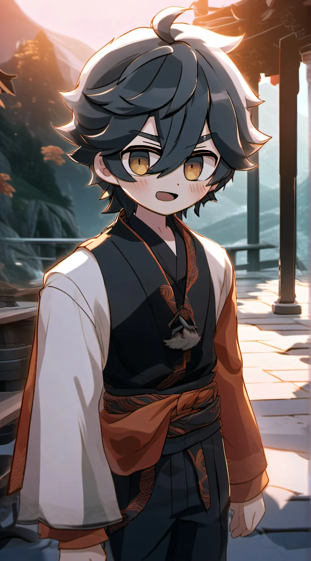 ai character: School  background