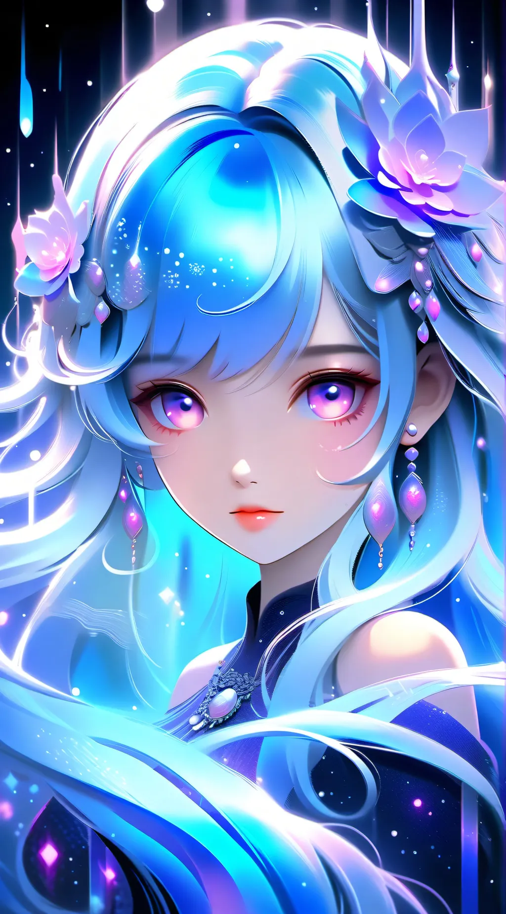 ai character: lily background