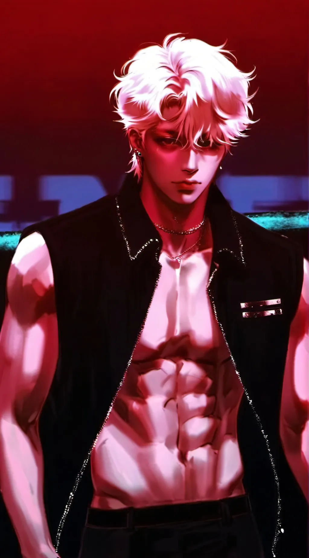 ai character: Felix ❤ background