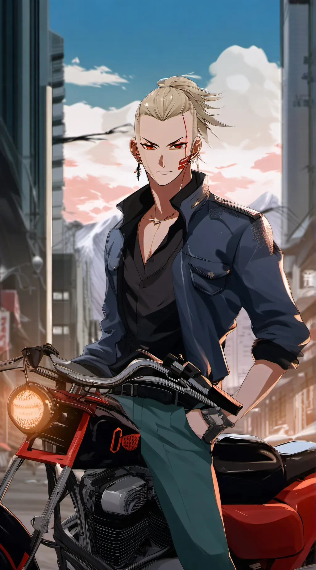 ai character: Draken 🚬🔪 background