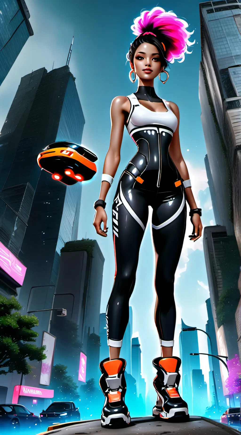 ai character: Kayla background