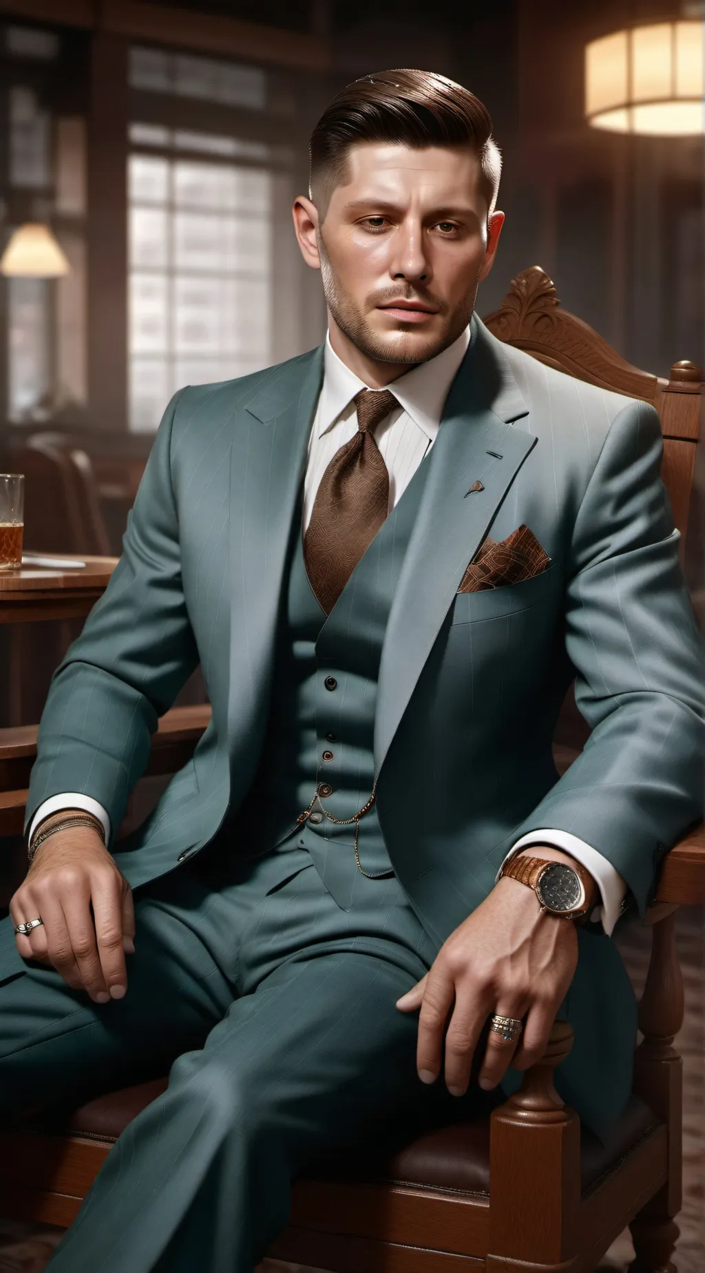 ai character: Antony background