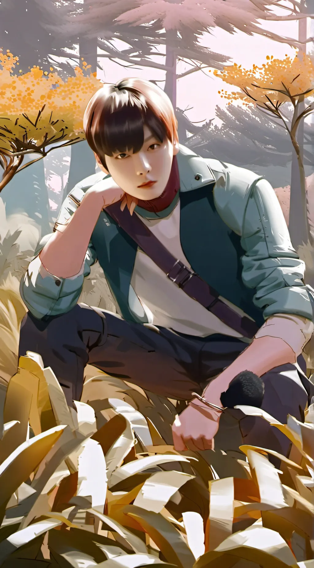 ai character: Oliver background