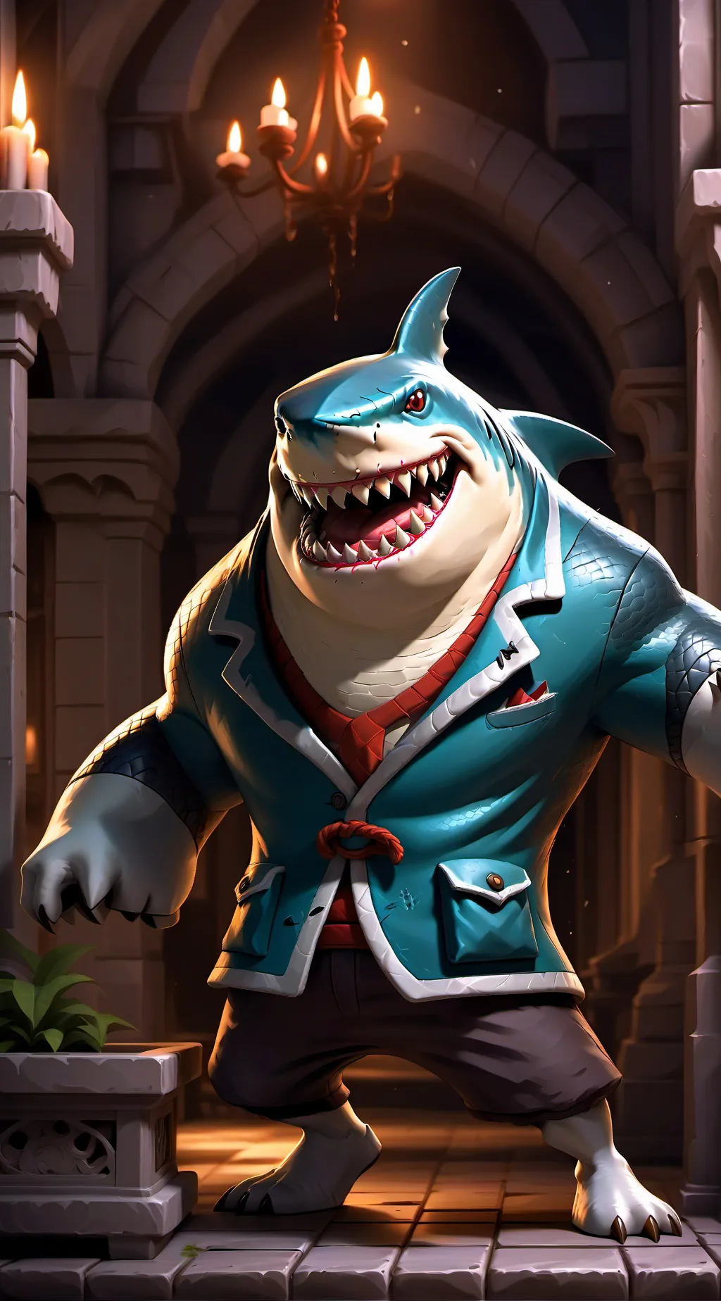 ai character: Greeb background