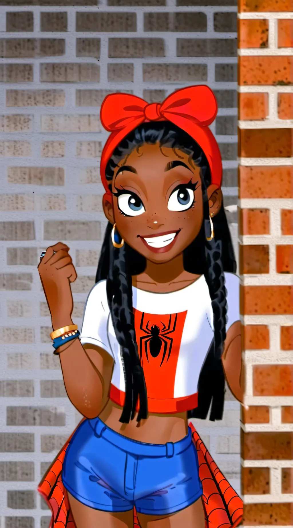 ai character: Ray ray  background