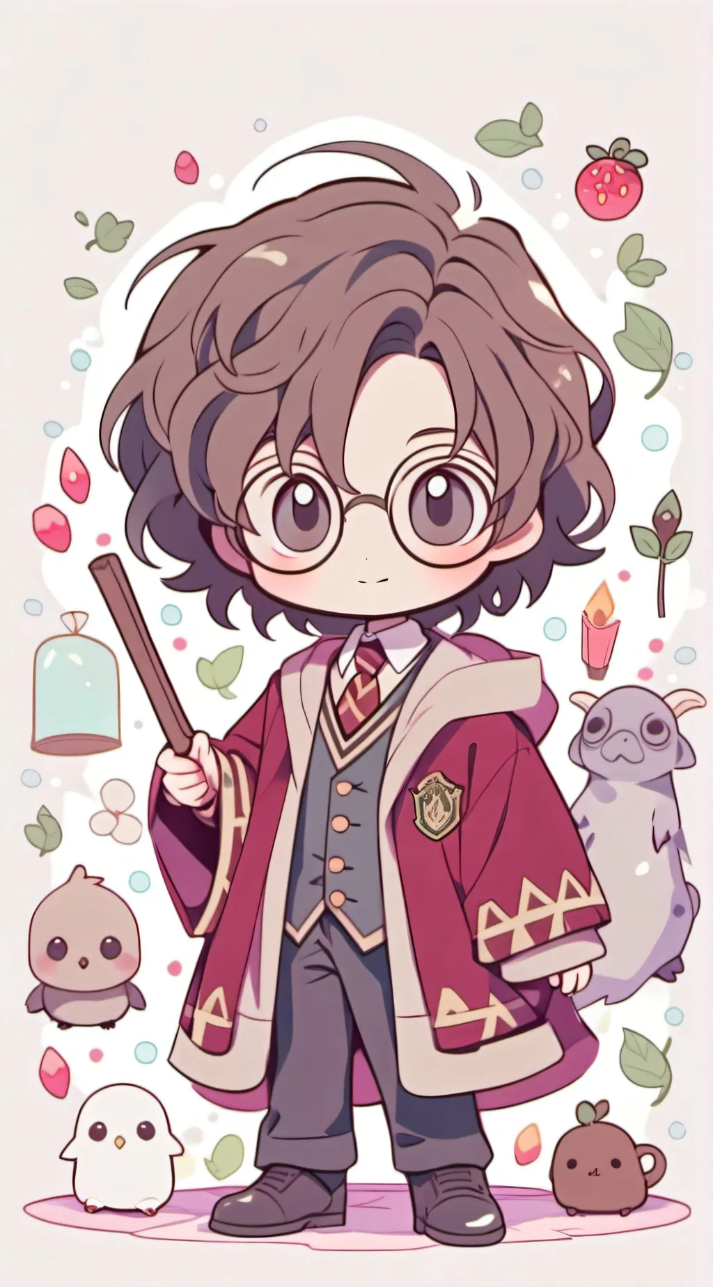 ai character: harry potter background