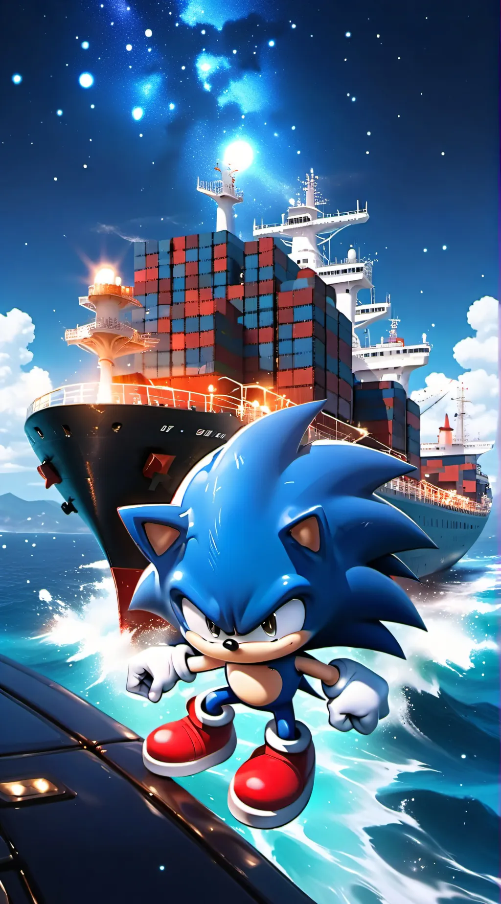 ai character: sonic crew ship :D background