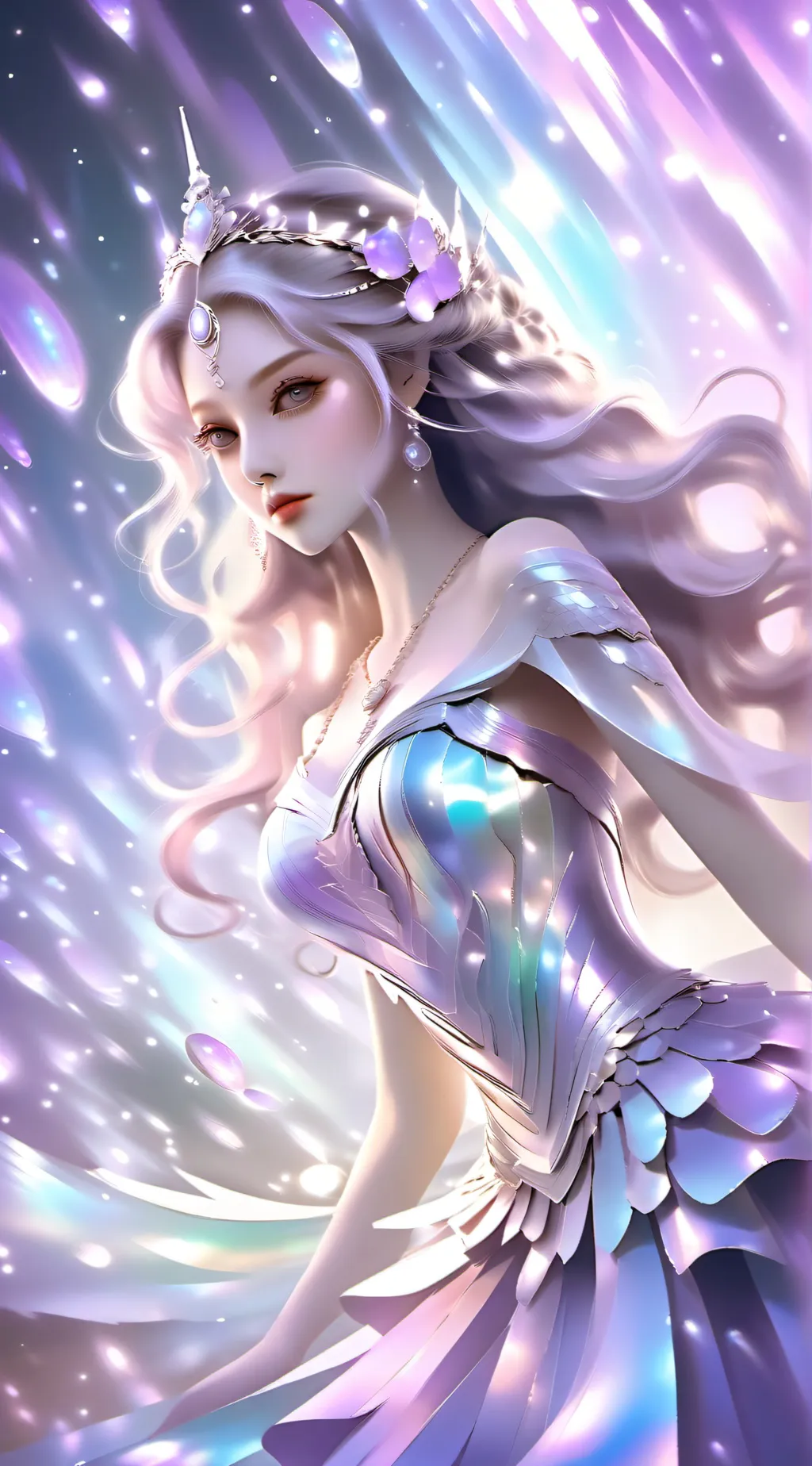 ai character: 안녕하세요 background