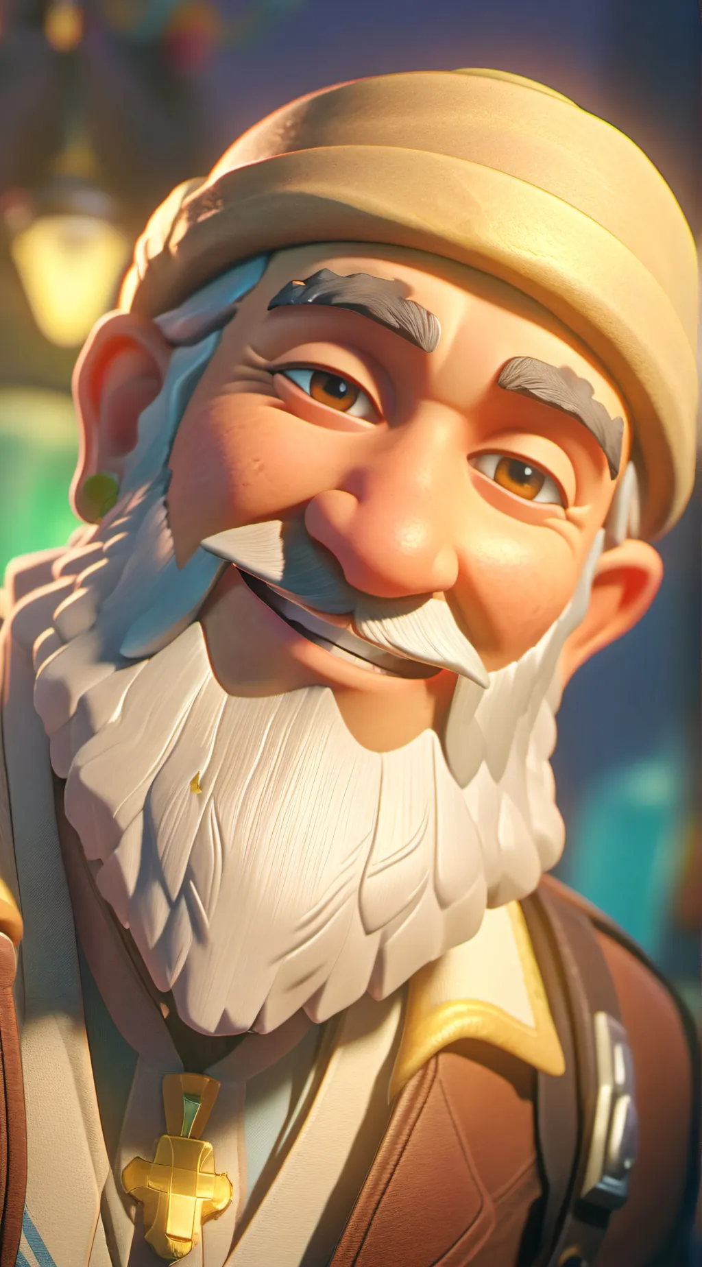 ai character: Mr Bean background