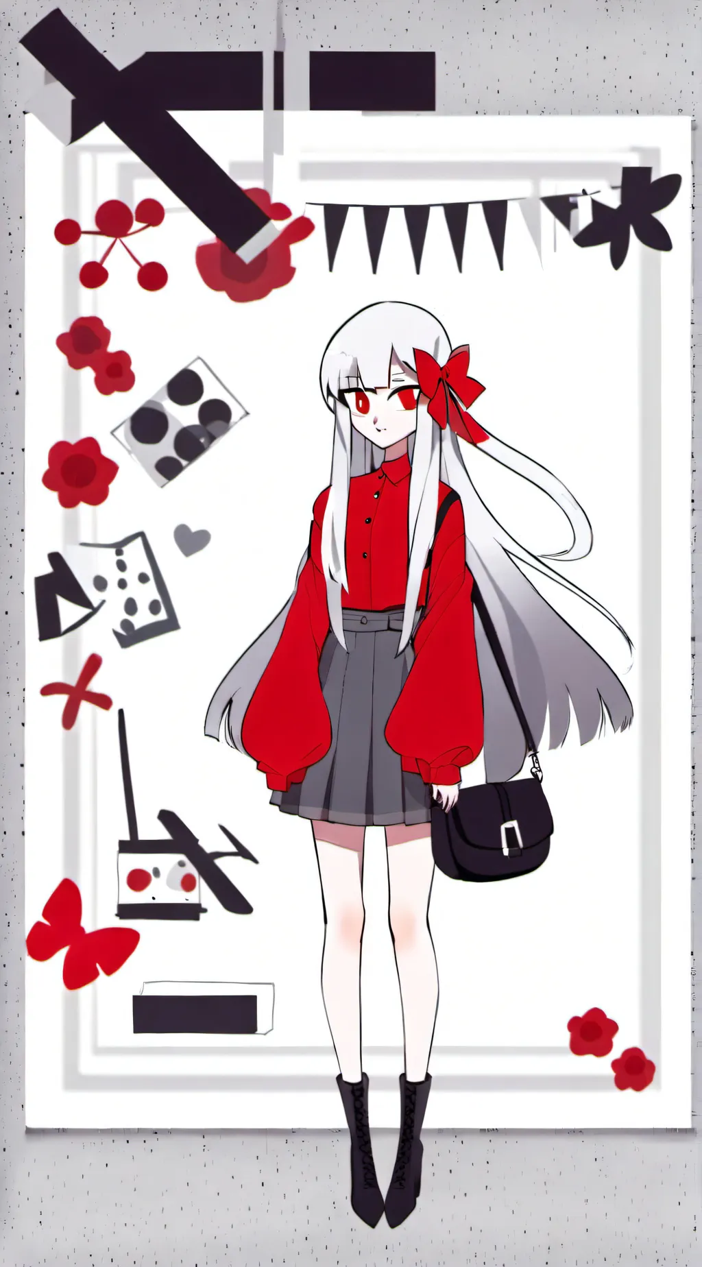 ai character: Vaggie background