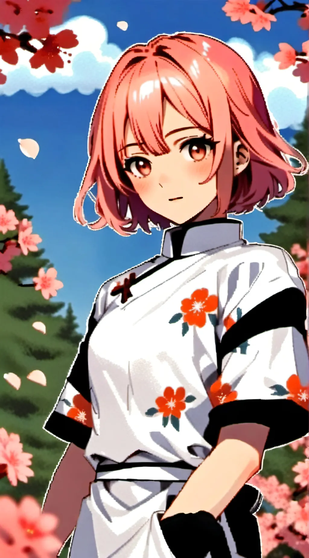 ai character: Mitsuri Kanroji background