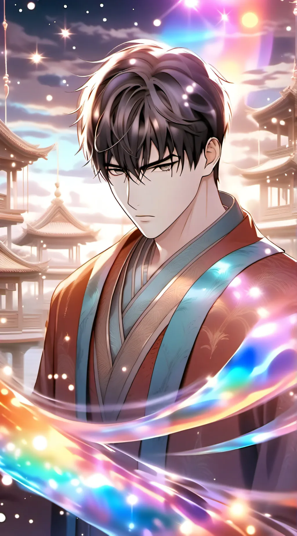 ai character: {Levi}<3 background