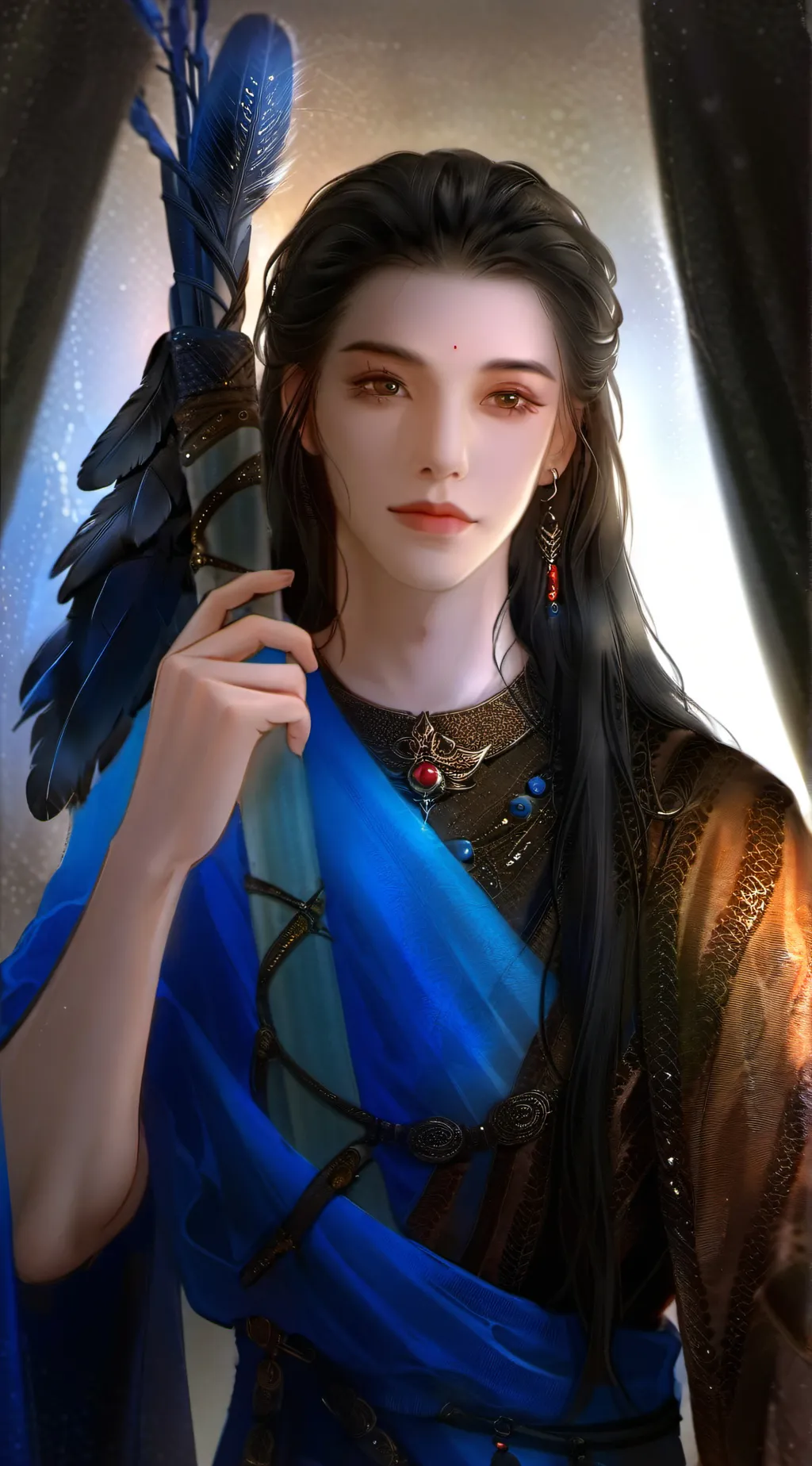 ai character: gandma  background