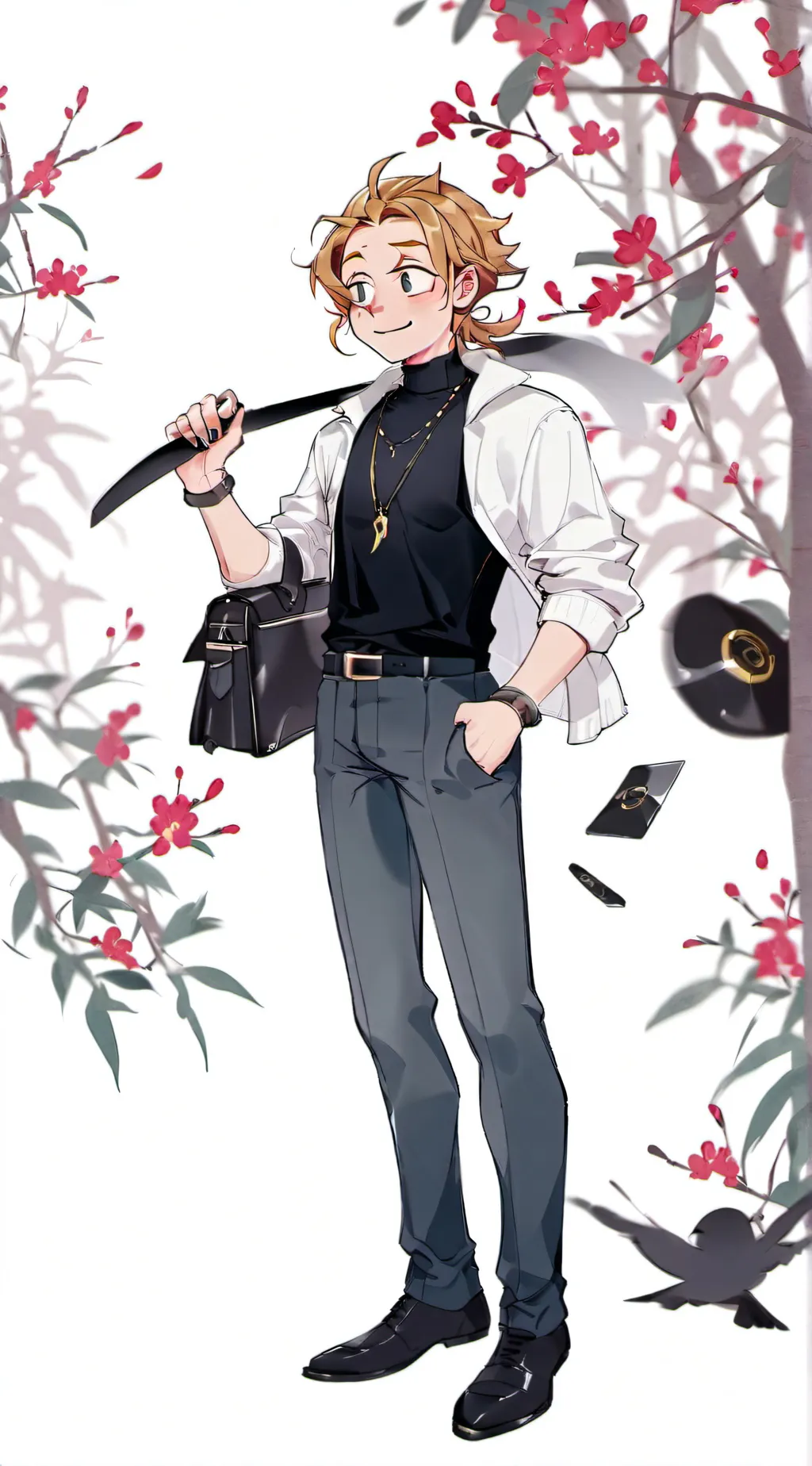 ai character: dee background