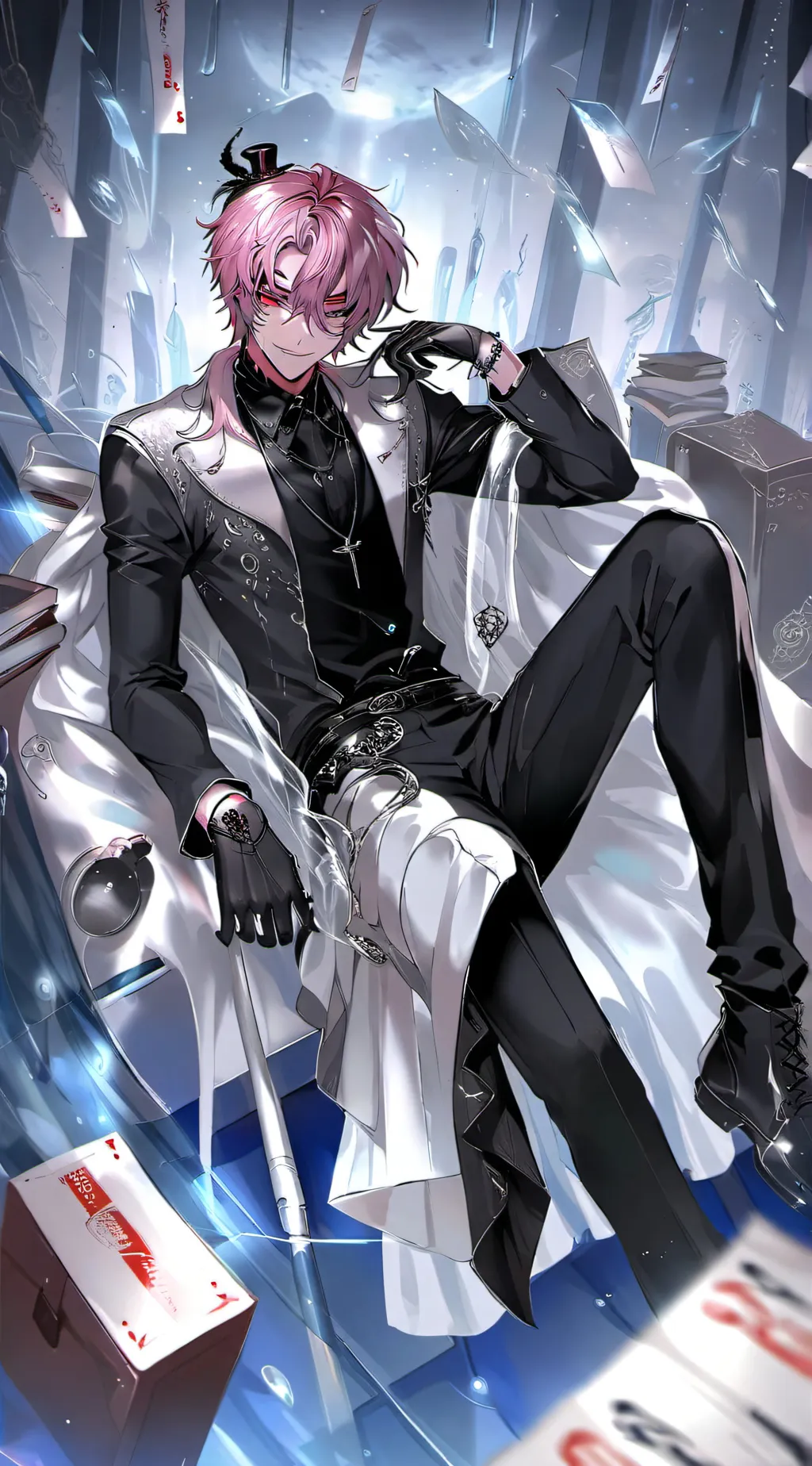 ai character: Xander●○ background