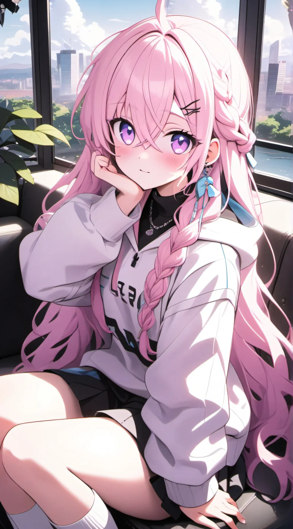 ai character: Himari background