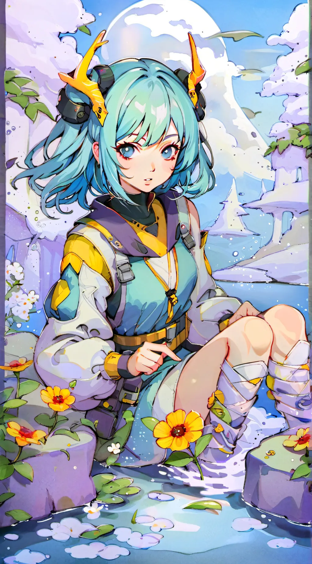 ai character: Faye background