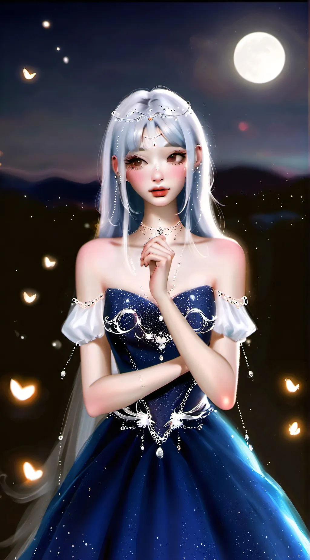 ai character: zahra background