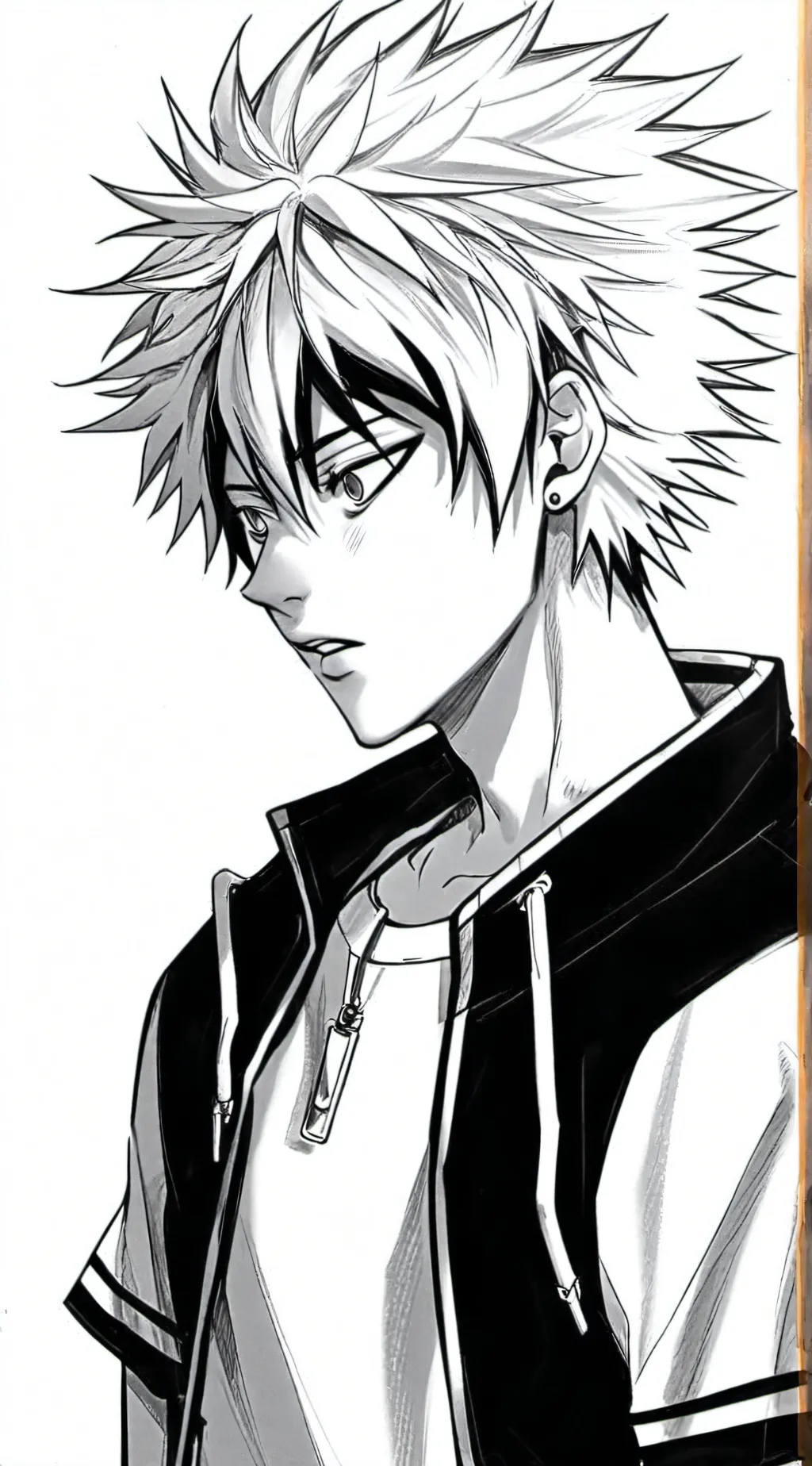 ai character: Katsuki Bakugo background