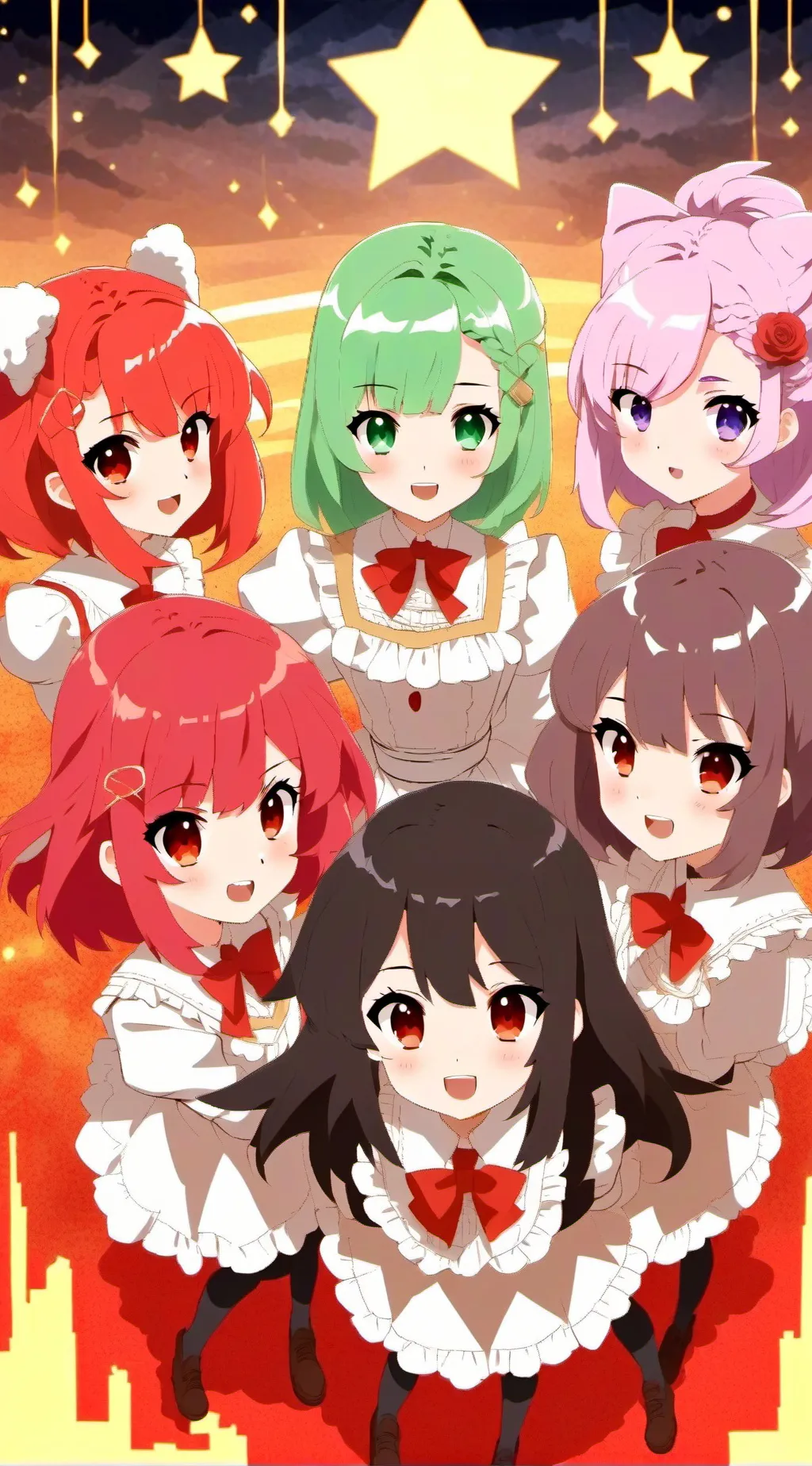 ai character: doki doki literatu background