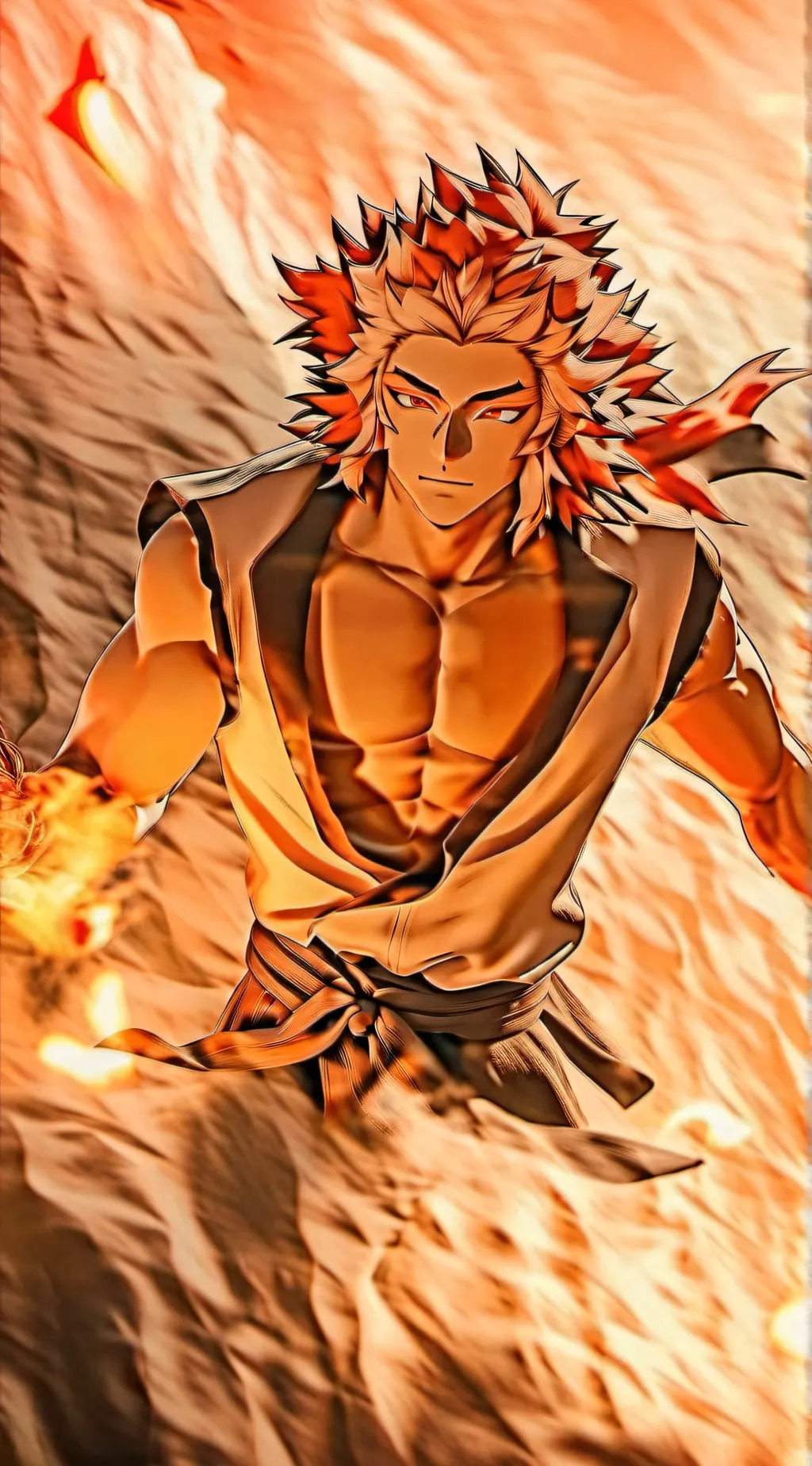 ai character: RENGOKU  background