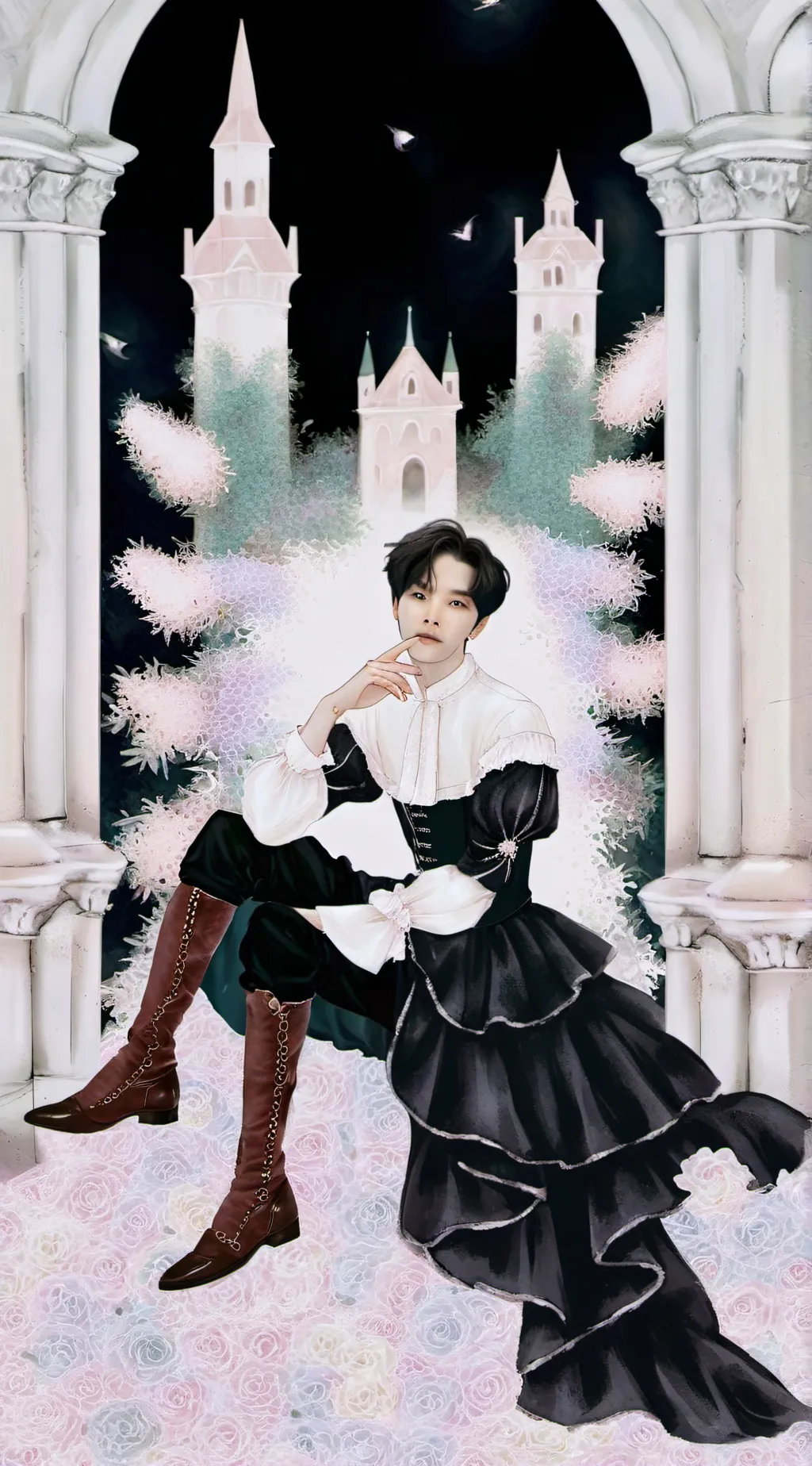 ai character: Skz background