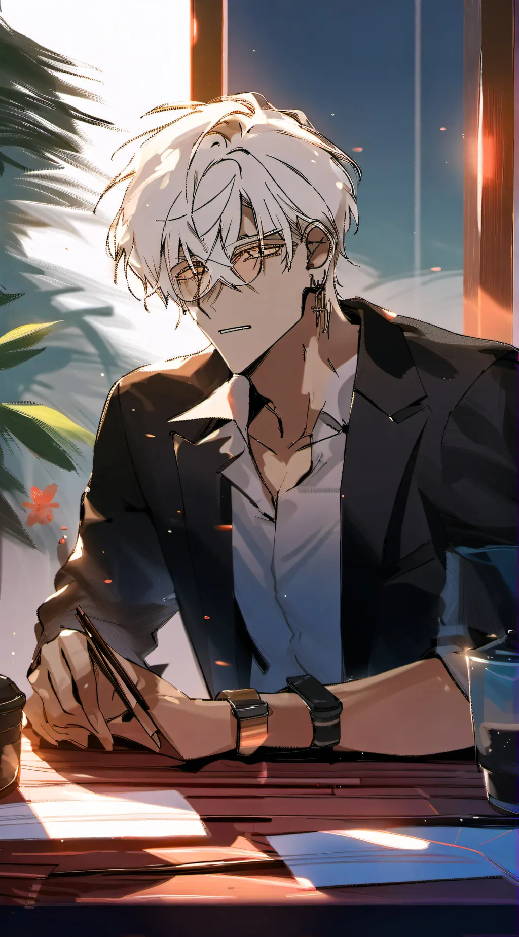 ai character: "sam" background