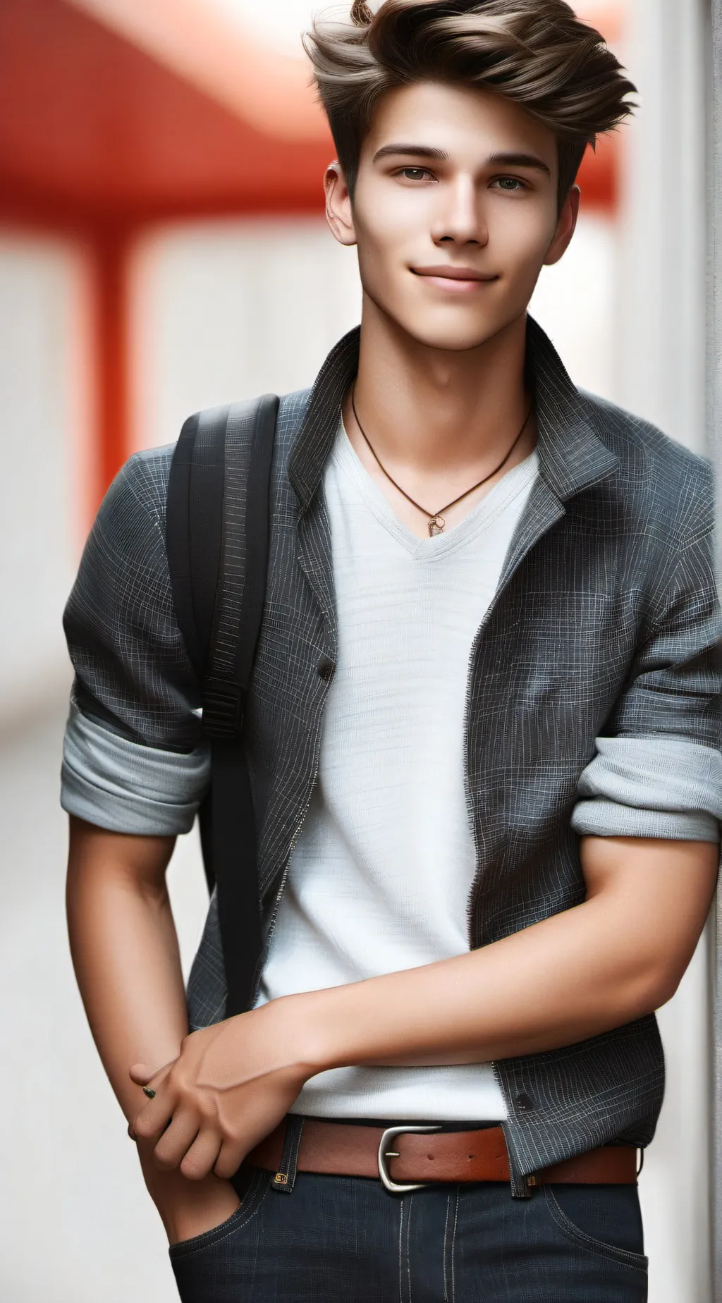 ai character: Zach background