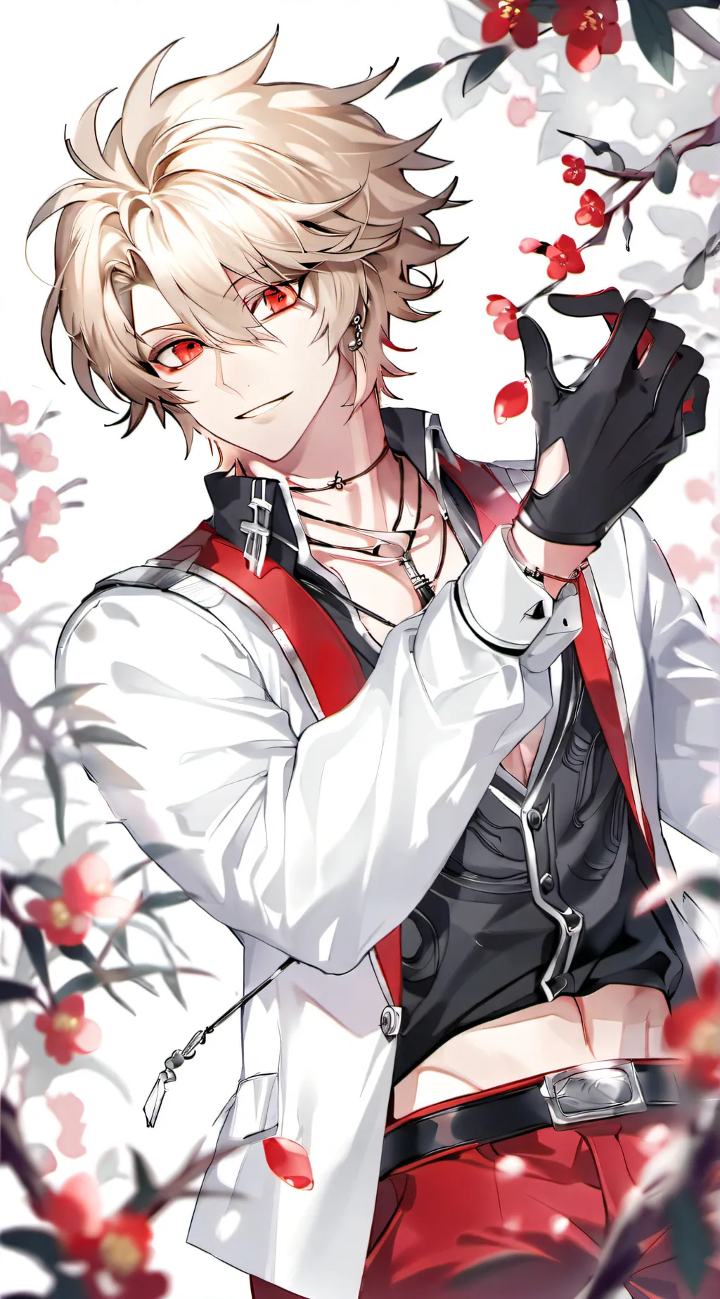 ai character: katsuki bakugo background