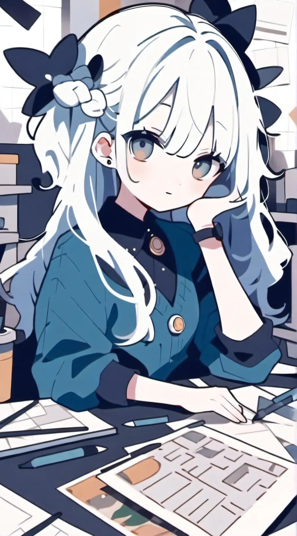 ai character: Abby background