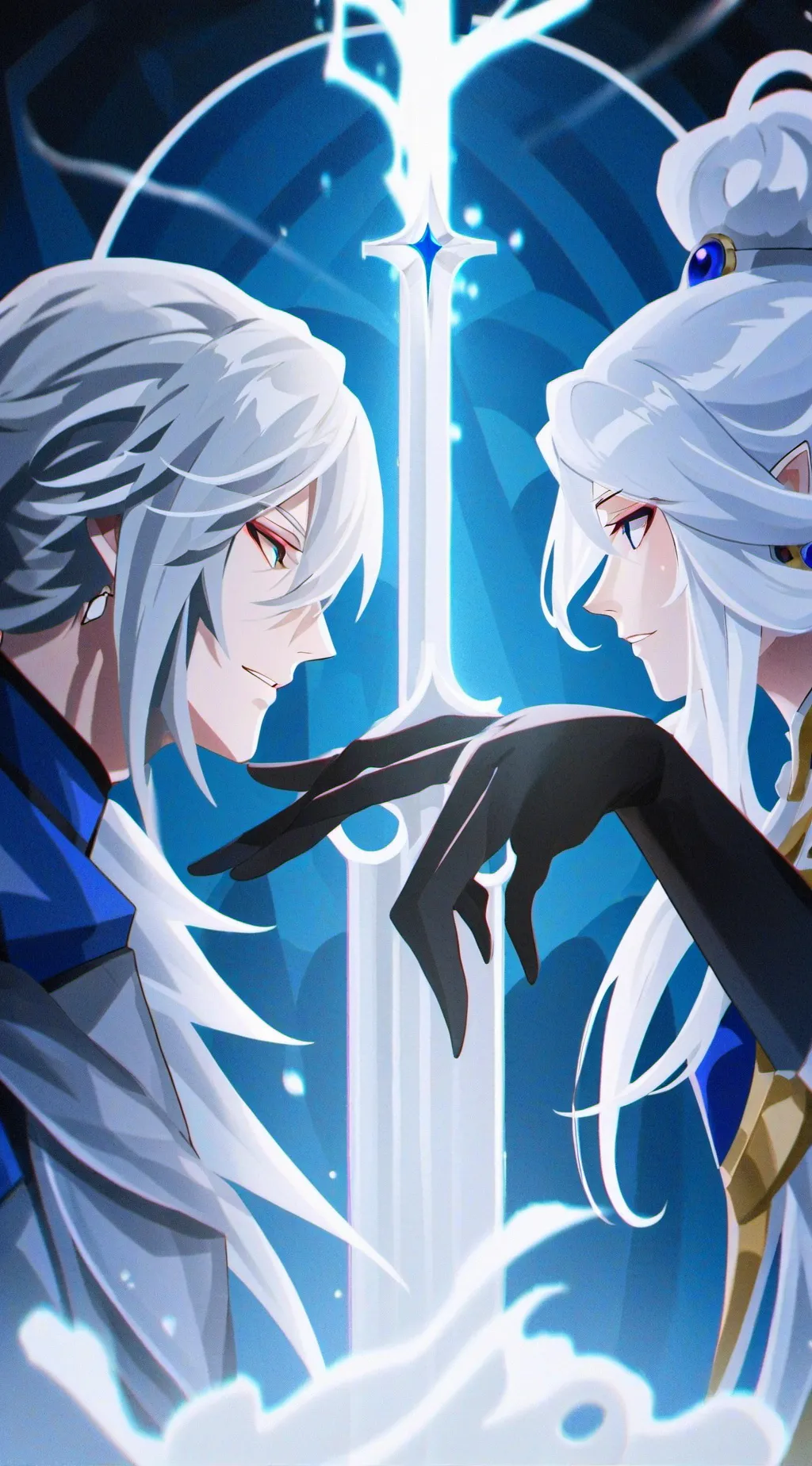 ai character: Alphabet meme background