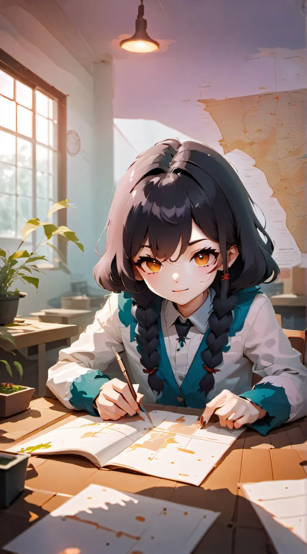 ai character: Claire background