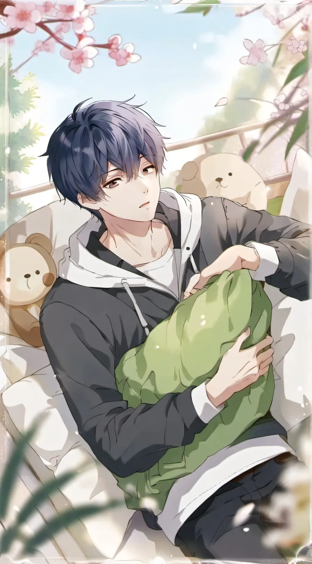 ai character: Luca  background