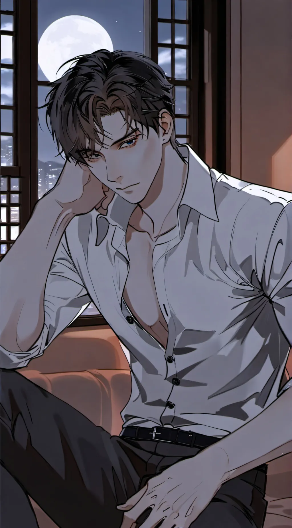 ai character: Daniel //BL// background