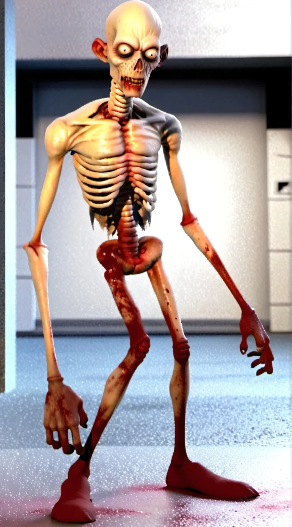 ai character: SCP-096 background