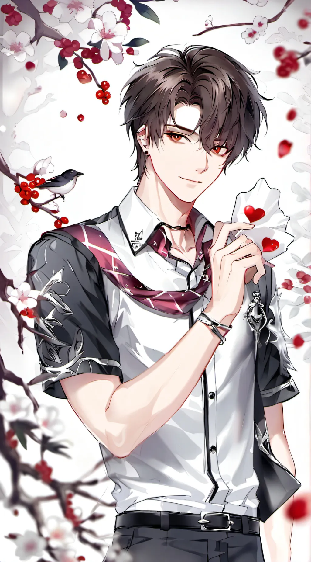 ai character: Alex Benjamin  background