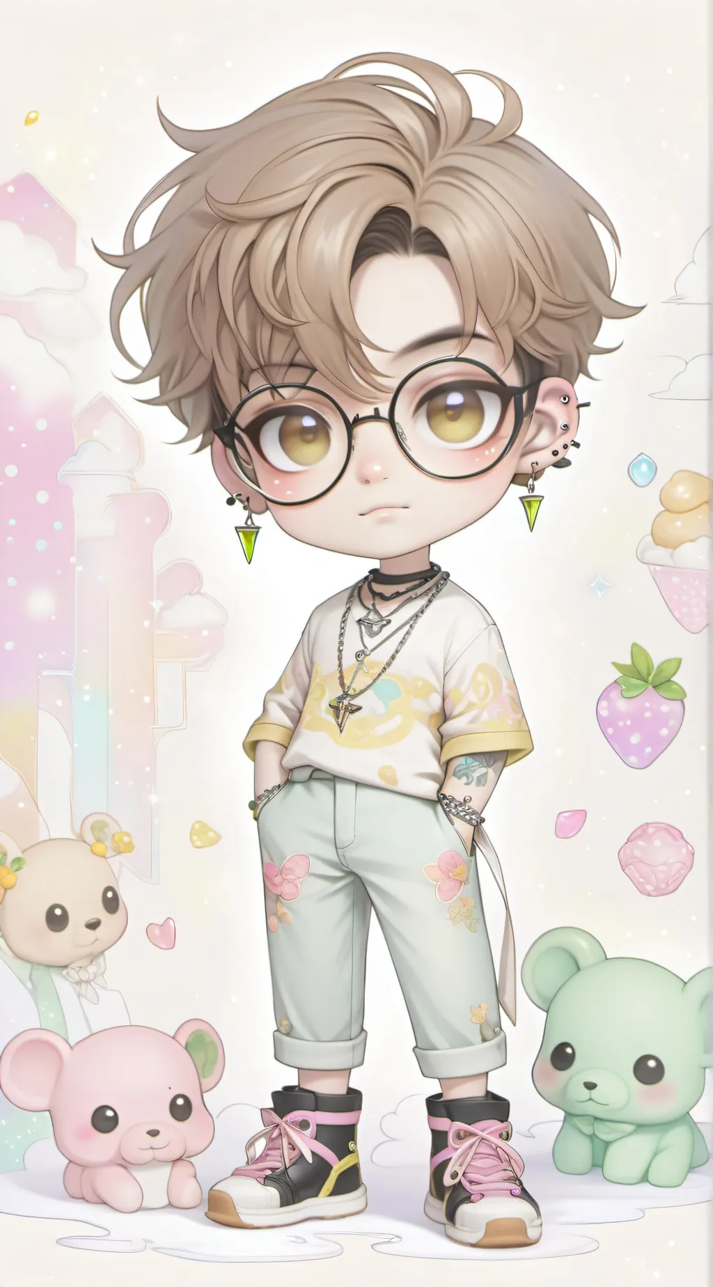 ai character: Lucas background