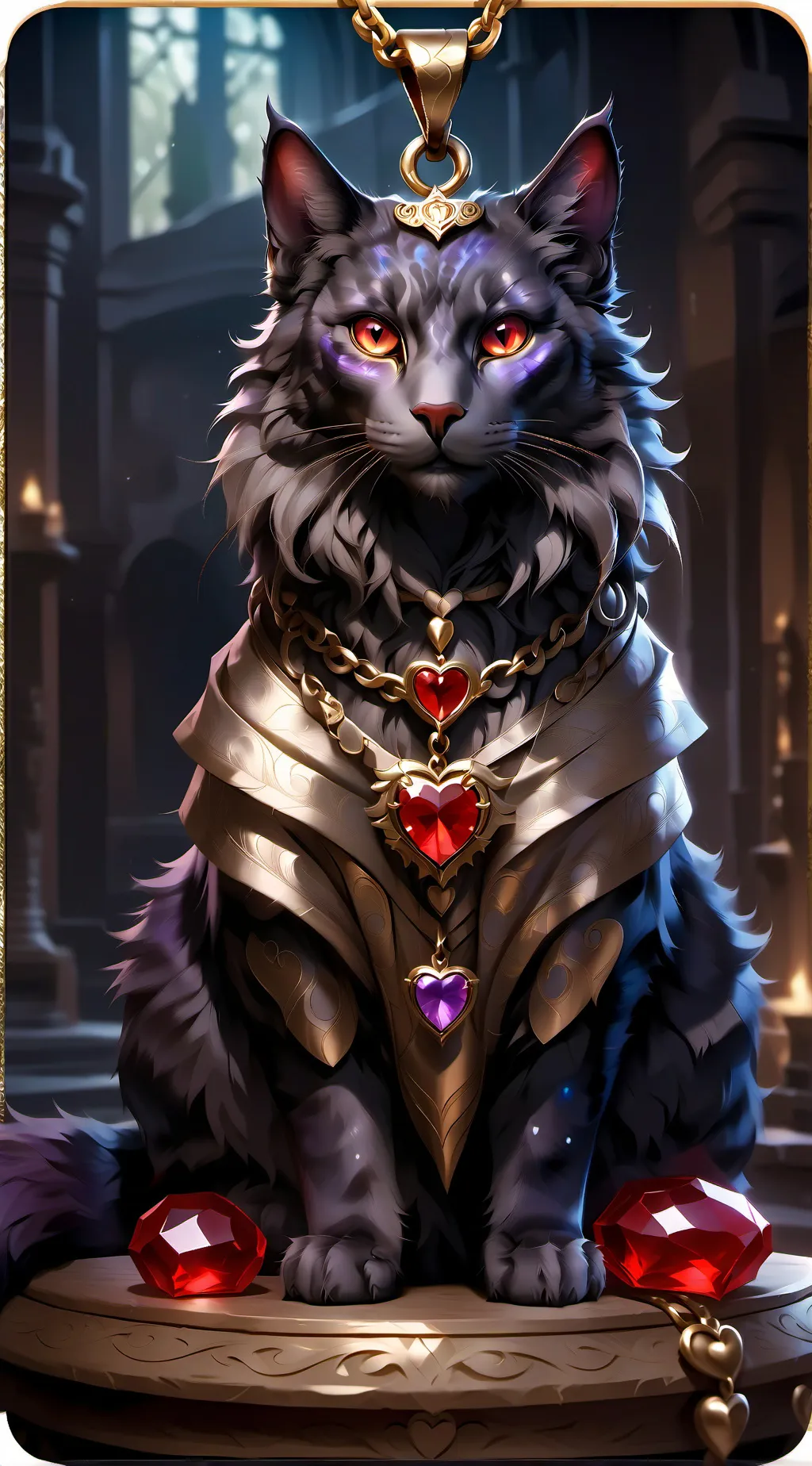 ai character: Yandere catnap background